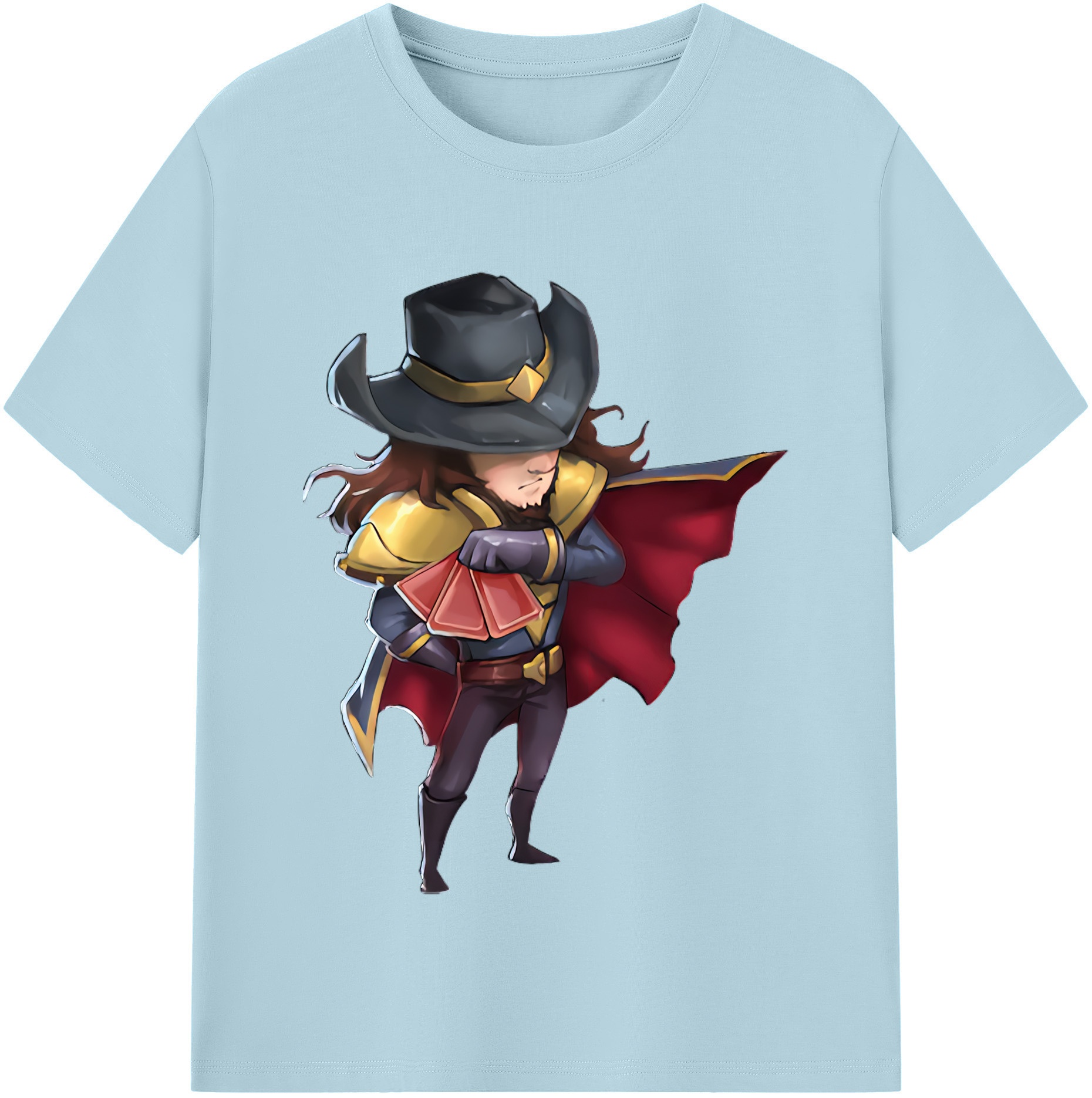 リーグ・オブ・レジェンド League of Legends LOL 綿100％半袖Tシャツ（フロントプリント）